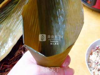 广式腊味粽子的做法步骤:7