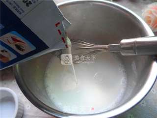 ACA烘焙明星大赛#奶油鸡蛋布丁的做法步骤:3