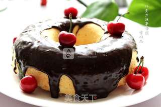 #ACA烘焙明星大赛#巧克力淋面蛋糕的做法步骤:10