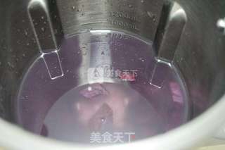 紫薯糯米糊的做法步骤:3