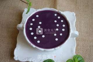 紫薯糯米糊的做法步骤:6