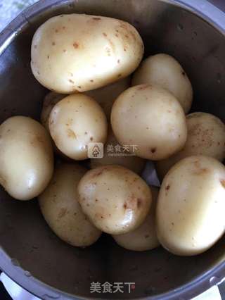 #ACA烘焙明星大赛#孜然排骨烤土豆的做法步骤:4