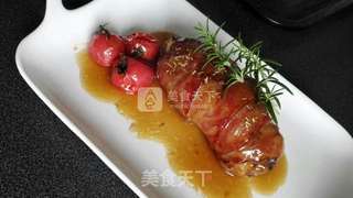 #ACA烘培明星大赛#土豆培根烤肉的做法步骤:9