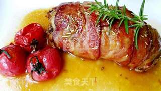 #ACA烘培明星大赛#土豆培根烤肉的做法步骤:11