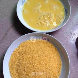 香酥猪排的做法步骤:2