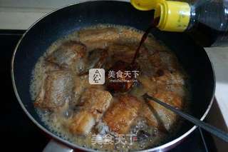 沙茶酱焖带鱼的做法步骤:7