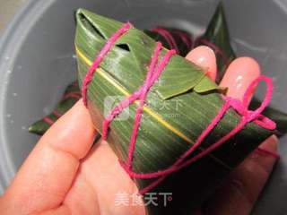 红豆枣子粽的做法步骤:12