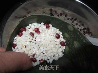 红豆枣子粽的做法步骤:9