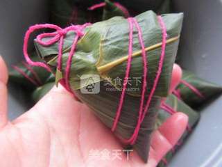 红豆枣子粽的做法步骤:11