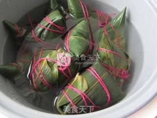 红豆枣子粽的做法步骤:13