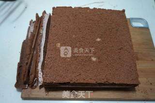 #ACA烘焙明星大赛#可可奶油果仁蛋糕的做法步骤:22