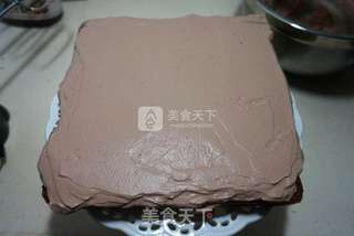 #ACA烘焙明星大赛#可可奶油果仁蛋糕的做法步骤:21
