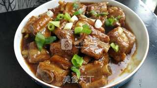 #ACA烘焙明星大赛#红烧排骨的做法步骤:5
