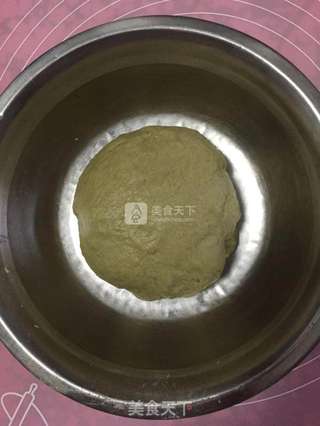 #ACA烘焙明星大赛#抹茶乳酪小面包的做法步骤:3