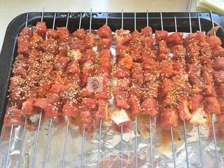 家庭烤肉串的做法步骤:4