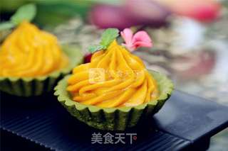 #ACA烘焙明星大赛#抹茶南瓜塔的做法步骤:25