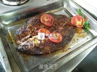【啤酒烤鱼】的做法步骤：9