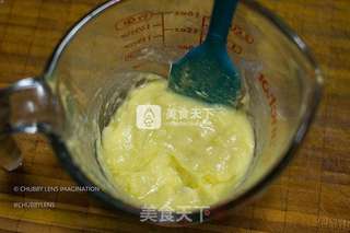 泰国榴莲慕斯蛋糕（8寸）的做法步骤：3