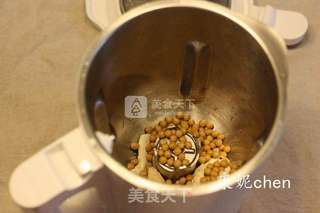 淮山豆浆的做法步骤：3