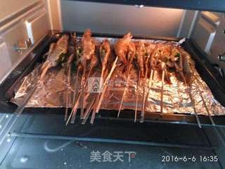 #ACA烘焙明星大赛# 香辣烤虾的做法步骤:9
