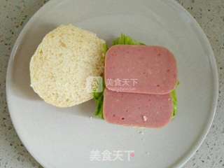 ＃ACA烘焙明星大赛＃汤种芝士火腿餐包（中筋粉）的做法步骤：8