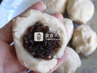 ##ACA烘焙明星大赛#玫瑰莲子糕的做法图解12
