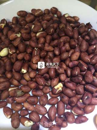 花生鸡肉生菜卷的做法步骤：2