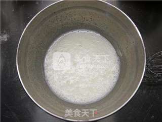 #ACA烘焙明星大赛#玫瑰花戚风蛋糕的做法步骤:3