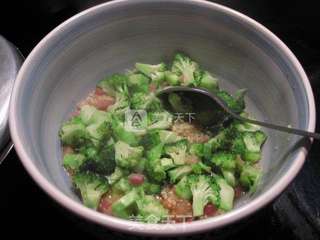 西兰花玉米碎Couscous的做法步骤:6