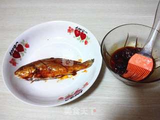 #ACA烘焙明星大赛#香辣小黄花鱼的做法步骤:5