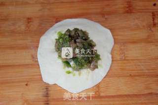 #ACA烘焙明星大赛 # 青椒馅水煎包的做法步骤:8