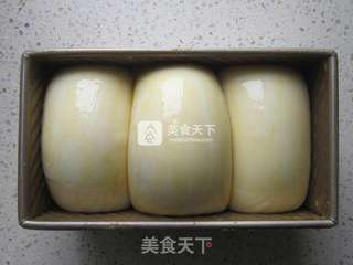 #ACA烘焙明星大赛#炼奶吐司的做法步骤：13