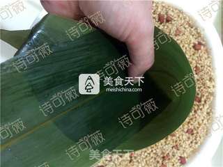 咸味花生肉粽的做法步骤:9