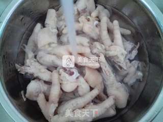 【蒜泥鸡爪】的做法步骤:4