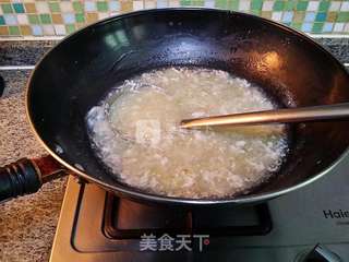 金钩绿玉芙蓉羹的做法步骤：3