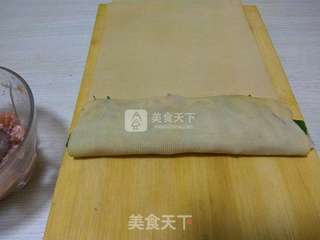 #ACA烘焙明星大赛#风味烤干豆腐卷的做法步骤:5
