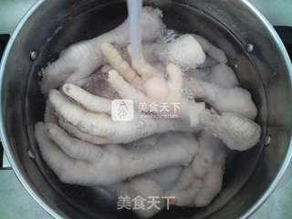 【蒜泥鸡爪】的做法步骤:3