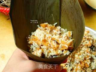 瑶柱粽子的做法步骤:7