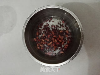 #信任之美#红豆红枣花生米糊的做法步骤:2