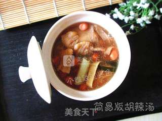 简易版猪肉胡辣汤的做法步骤:10