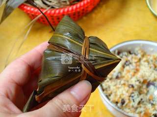 瑶柱粽子的做法步骤:9