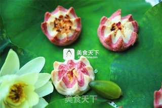 #ACA烘焙明星大赛#荷花酥的做法步骤:37