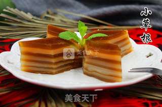 椰汁红糖马蹄糕的做法步骤:16