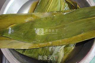蜜豆蜜枣粽子的做法步骤:4