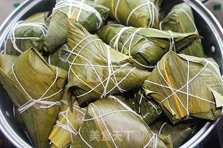 蜜豆蜜枣粽子的做法步骤:9