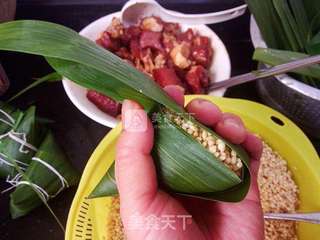 酱肉粽子的做法步骤:13
