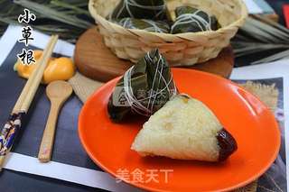 蜜豆蜜枣粽子的做法步骤:10