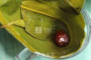 蜜豆蜜枣粽子的做法步骤:5