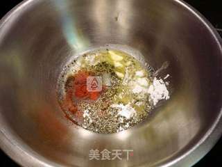 香草柚蜜鸡块的做法步骤:2