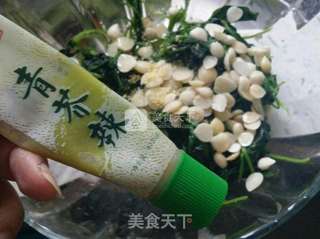 杏仁菠菜的做法步骤:5